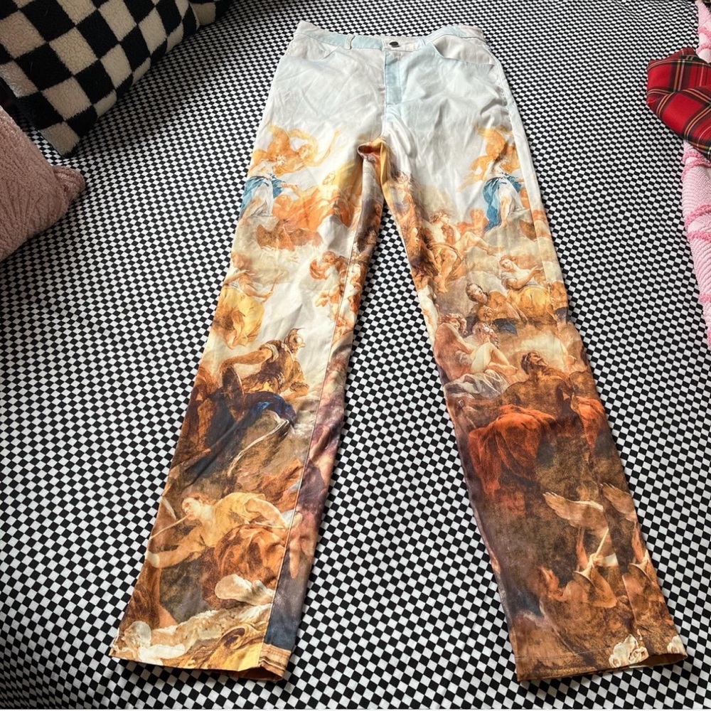 Tate Renaissance Print Pant size S by Finesse